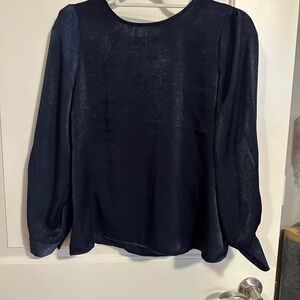 Elegant Navy Women's Top